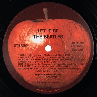Lot #8066 John Lennon Signed 'Let It Be' Inner Album Sleeve with (2) Original Sketches - Image 7