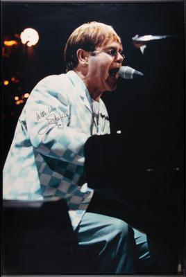 Lot #8320 Elton John Signed Oversized Photographic Print - Image 3