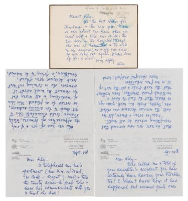 Lot #8039 Edie Sedgwick: Alice Sedgwick and Lily Saarinen (9) Handwritten Letters with Original Photograph of Edie - Image 2