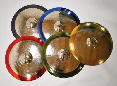 Lot #8139 The Who: Zak Starkey's Stage-Used London 2012 Summer Olympics Closing Ceremony Cymbals - Image 1