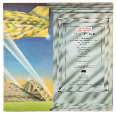 Lot #8466 Led Zeppelin II UK Promotional First Pressing Album (Atlantic Records, 588198, Stereo) - Image 2