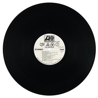 Lot #8468 Led Zeppelin IV US Promotional First Pressing Album (Atlantic Records, SD 7208, Stereo)  - Image 4