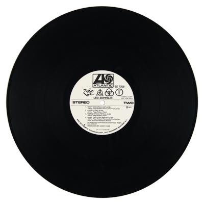 Lot #8468 Led Zeppelin IV US Promotional First Pressing Album (Atlantic Records, SD 7208, Stereo)  - Image 5