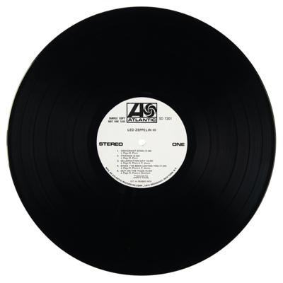 Lot #8472 Led Zeppelin III US Promotional First Pressing Album (Atlantic Records, SD 7201, Stereo) - Image 7
