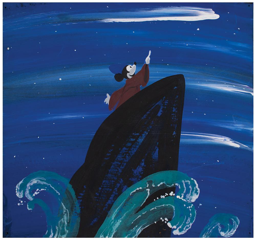 Mickey Mouse concept production painting from Fantasia | RR