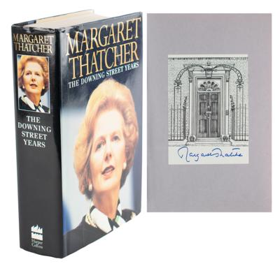Lot #1223 Margaret Thatcher Signed Book - Image 1