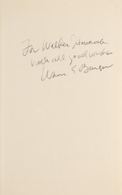 Lot #1137 Warren E. Burger Signed Book - Image 2