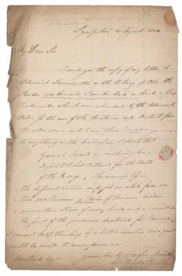 Lot #1254 Fairfax Moresby Autograph Letter Signed - Image 1