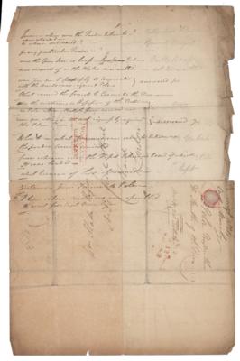 Lot #1254 Fairfax Moresby Autograph Letter Signed - Image 2