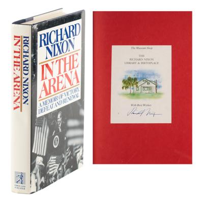 Lot #1052 Richard Nixon Signed Book - Image 1