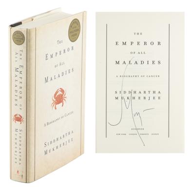 Lot #1190 Siddhartha Mukherjee Signed Book - Image 1