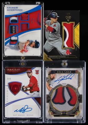 Lot #1933 Boston Red Sox Lot of (11) Autograph and Relic Cards Baseball Cards - Image 2