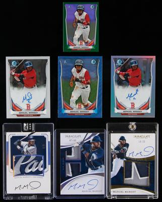 Lot #1975 Manuel Margot (16) Autographs, Relics, and Rookies - Image 2