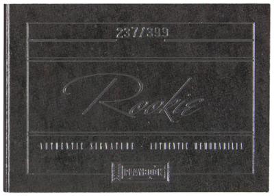 Lot #1857 2012 Panini Playbook Rookie Julio Jones Autograph/Patch Booklet (237/399) - Image 2