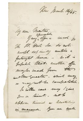 Lot #1172 Joseph Dalton Hooker Autograph Letter Signed - Image 1