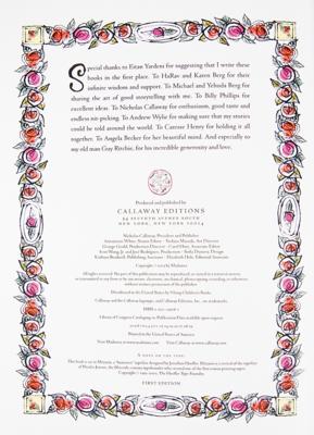 Lot #1650 Madonna Signed Limited Edition Book Set - Image 3