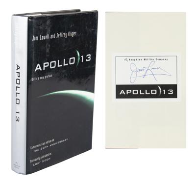 Lot #1282 James Lovell Signed Book - Image 1