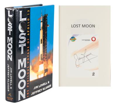 Lot #1283 James Lovell Signed Book - Image 1