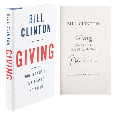 Lot #1027 Bill Clinton Signed Book - Image 1