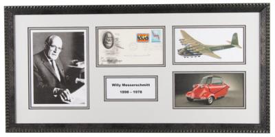 Lot #1268 Willy Messerschmitt Signed First Day Cover - Image 1