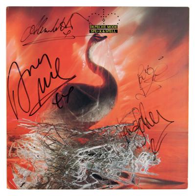 Lot #1635 Depeche Mode Signed Album - Image 1