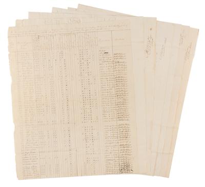 Lot #1133 Buffalo Barracks/Poinsett Barracks Archive (Canadian Rebellions of 1837-1838) - Image 1