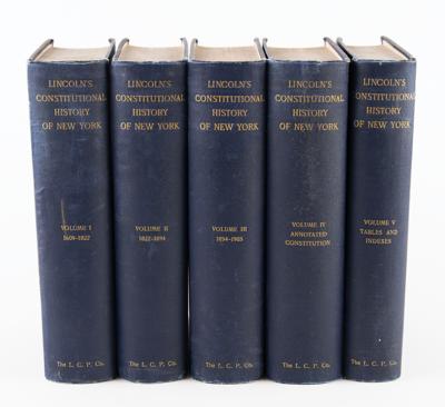 Lot #1193 New York State Constitution Archive - Image 6