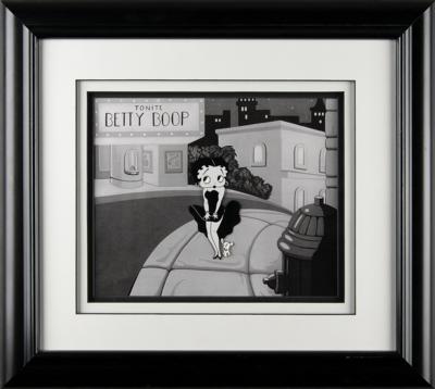 Lot #1407 Betty Boop and Pudgy model cel from a King Features production Model Cel - Image 2