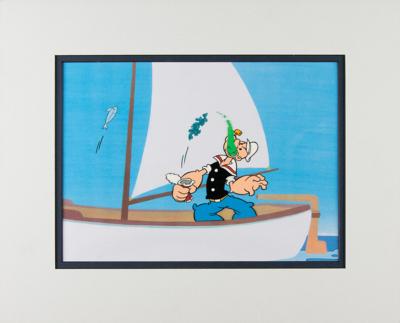 Lot #1410 Popeye production cel from a Popeye cartoon Production Cel - Image 2