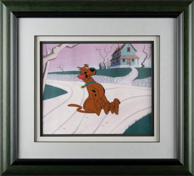 Lot #1487 Scooby-Doo model cel from a Hanna-Barbera production Production Cel - Image 2