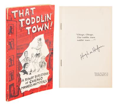 Lot #1164 Hugh Hefner Signed Book - Image 1
