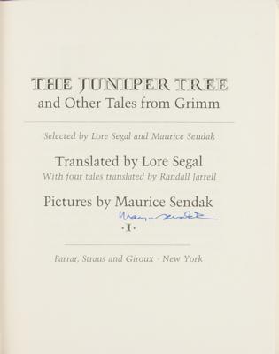 Lot #1569 Maurice Sendak (2) Signed Books - Image 2