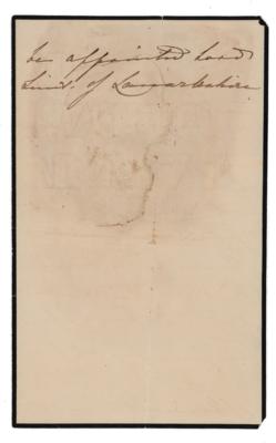 Lot #1206 Queen Victoria Autograph Letter Signed - Image 3