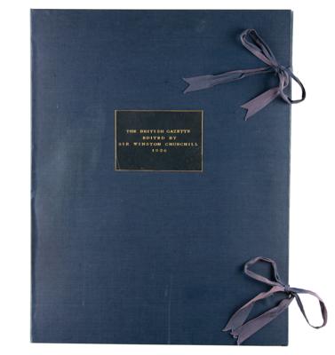 Lot #1143 Winston Churchill: The British Gazette Complete Set of (8) Newspapers - Image 2