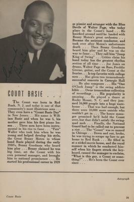 Lot #1613 Louis Armstrong, Gene Krupa, and Bandleaders Signed Booklet - Image 4