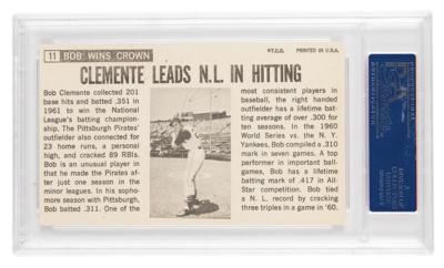 Lot #1838 1964 Topps #11 Roberto Clemente PSA NM-MT 8 Sports Card - Image 2