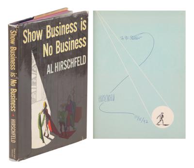 Lot #1312 Al Hirschfeld (2) Signed Items - Image 1