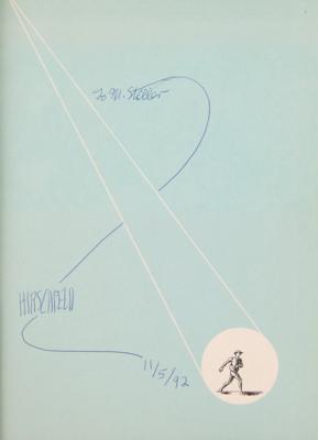 Lot #1312 Al Hirschfeld (2) Signed Items - Image 2