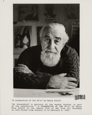 Lot #1312 Al Hirschfeld (2) Signed Items - Image 4