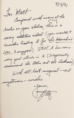 Lot #1561 Otto Penzler (2) Signed Books - Image 2