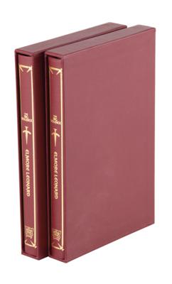 Lot #1551 Elmore Leonard (2) Signed Books - Image 4