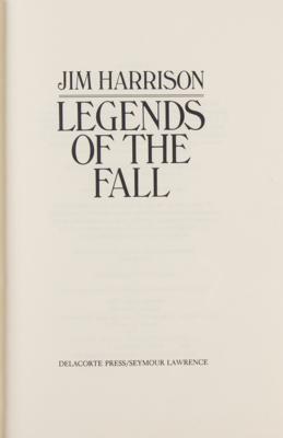 Lot #1544 Jim Harrison Signed Book - Image 4