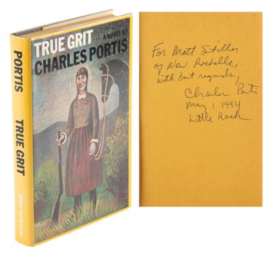 Lot #1562 Charles Portis Signed Book - Image 1