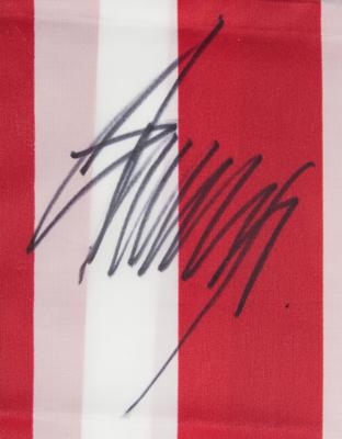 Lot #1074 Donald Trump Signed United States Flag - Image 2