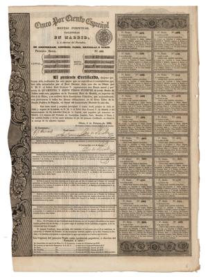 Lot #1195 Gabriel Julien Ouvrard Document Signed - Image 1