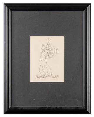 Lot #1426 Goofy production drawing from Moving Day Production Drawing - Image 2