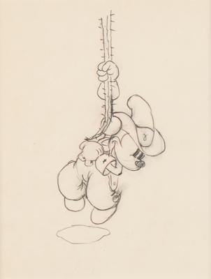 Lot #1422 Mickey Mouse production drawing from Two-Gun Mickey Production Drawing - Image 1