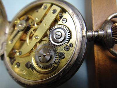 Lot #1010 Eleanor Roosevelt's Sterling Silver Pendant Watch Given to Her By FDR - Image 6