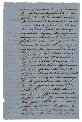 Lot #1123 Johan Jakob Bachofen Autograph Letter Signed - Image 2