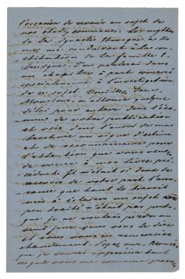 Lot #1123 Johan Jakob Bachofen Autograph Letter Signed - Image 3